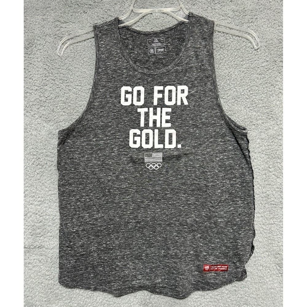 USA Team Apparel Tank Top Womens Large 2016 Olympics Rio De Janeiro